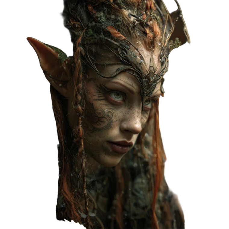 Forest Elf V3 Vinyl Car Decal Sticker – Waterproof & UV-Resistant 6.826666666666667"
