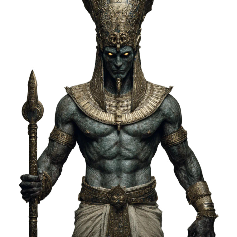 God Osiris Vinyl Car Decal Sticker – Waterproof & UV-Resistant 6.826666666666667"