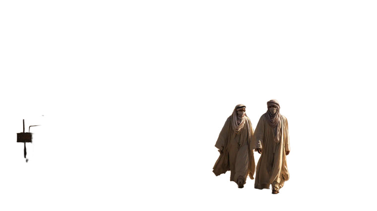Bedouin Desert Walk V2 Vinyl Car Decal Sticker – Waterproof & UV-Resistant 5.4