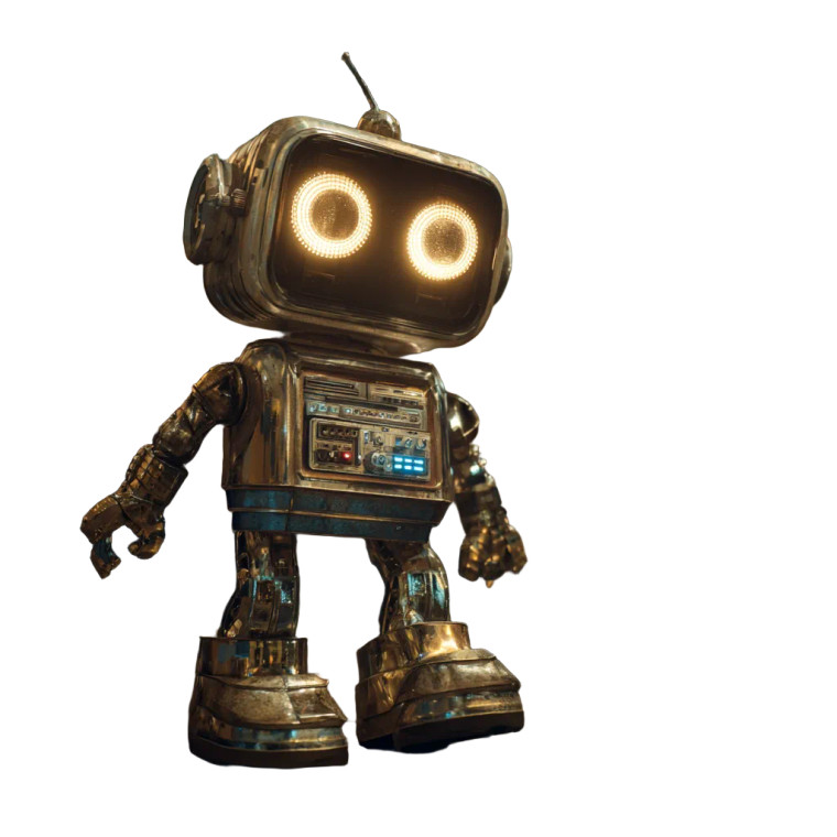 Disco Dancing Robot Vinyl Car Decal Sticker – Waterproof & UV-Resistant 3.4133333333333336"