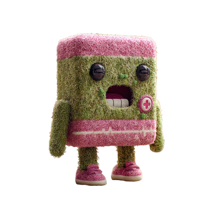Pink Green Zombie Vinyl Car Decal Sticker – Waterproof & UV-Resistant 6.826666666666667"