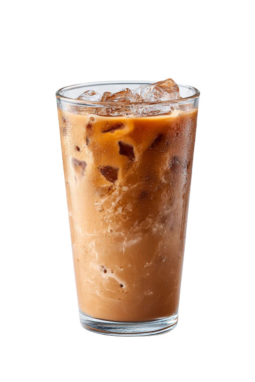 Iced Latte Cup V3 Vinyl Car Decal Sticker – Waterproof & UV-Resistant 8.96"