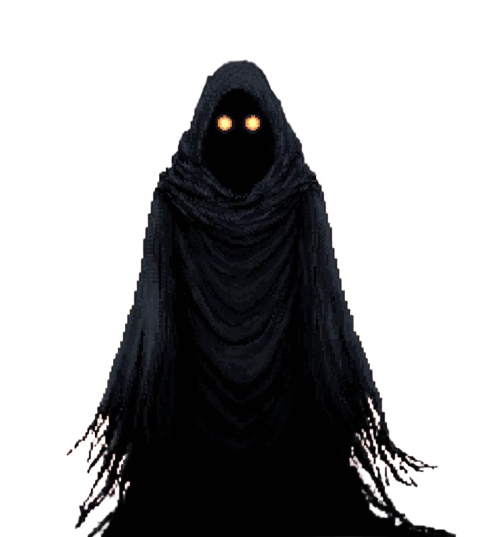 Large Black Ghost Vinyl Car Decal Sticker – Waterproof & UV-Resistant 3.8