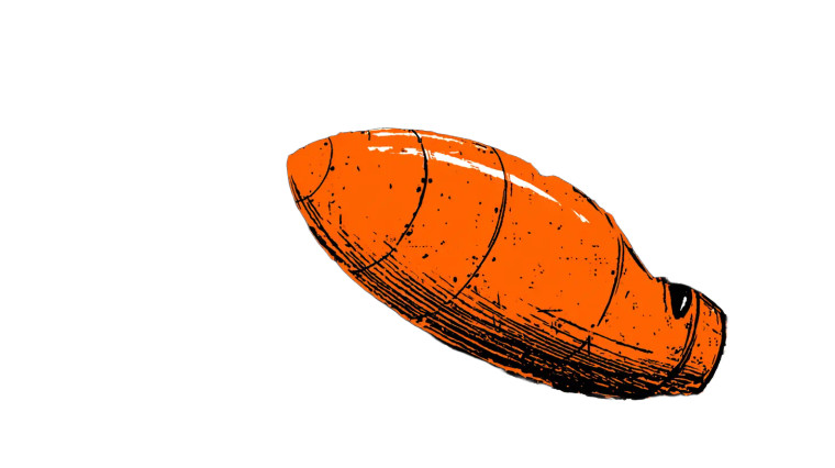 Rocket Rider Vinyl Car Decal Sticker – Waterproof & UV-Resistant 2.72"