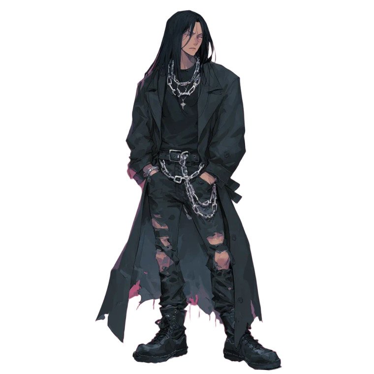 Dark Pokemon Trainer Vinyl Car Decal Sticker – Waterproof & UV-Resistant 6.826666666666667"