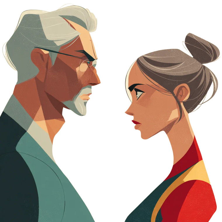 Athlete And Coach Vinyl Car Decal Sticker – Waterproof & UV-Resistant 6.826666666666667"