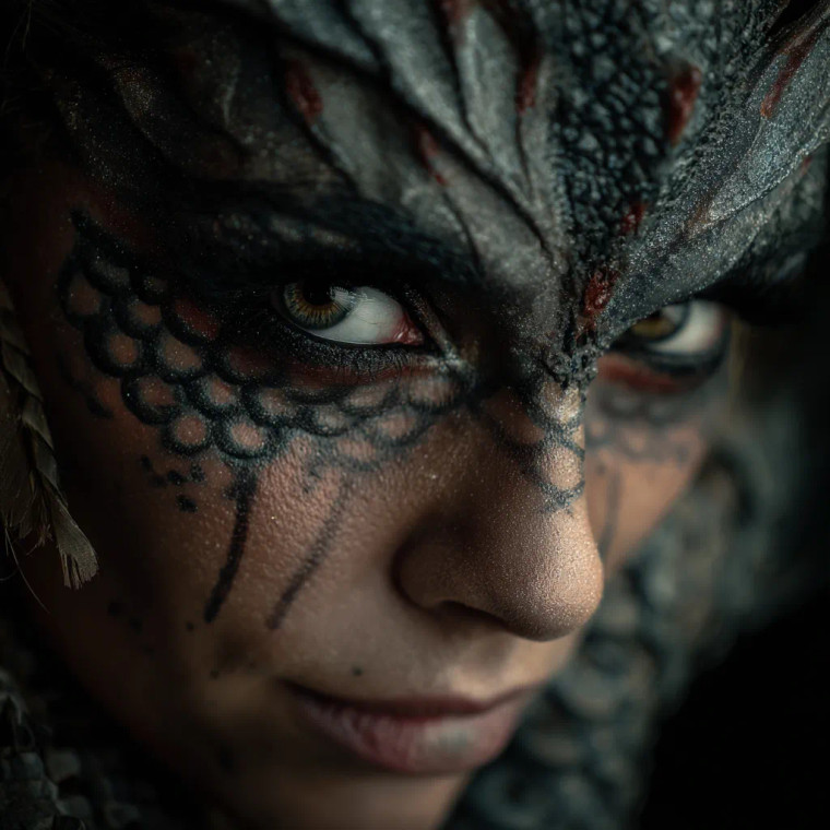 Evil Siren Vinyl Car Decal Sticker – Waterproof & UV-Resistant 3.4133333333333336"