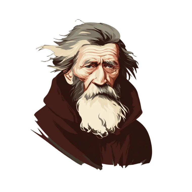 Russian Old Man Vinyl Car Decal Sticker – Waterproof & UV-Resistant 3.4133333333333336"