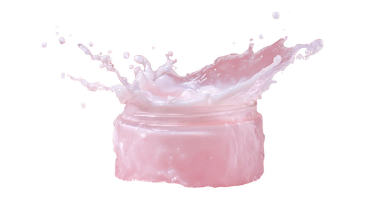Pink Cream Jar Vinyl Car Decal Sticker – Waterproof & UV-Resistant 5.4