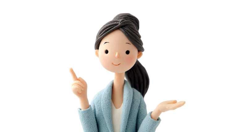 Clay Asian Woman Vinyl Car Decal Sticker – Waterproof & UV-Resistant 5.4