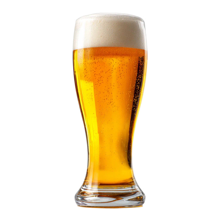 Wheat Beer Glass Vinyl Car Decal Sticker – Waterproof & UV-Resistant 6.826666666666667"