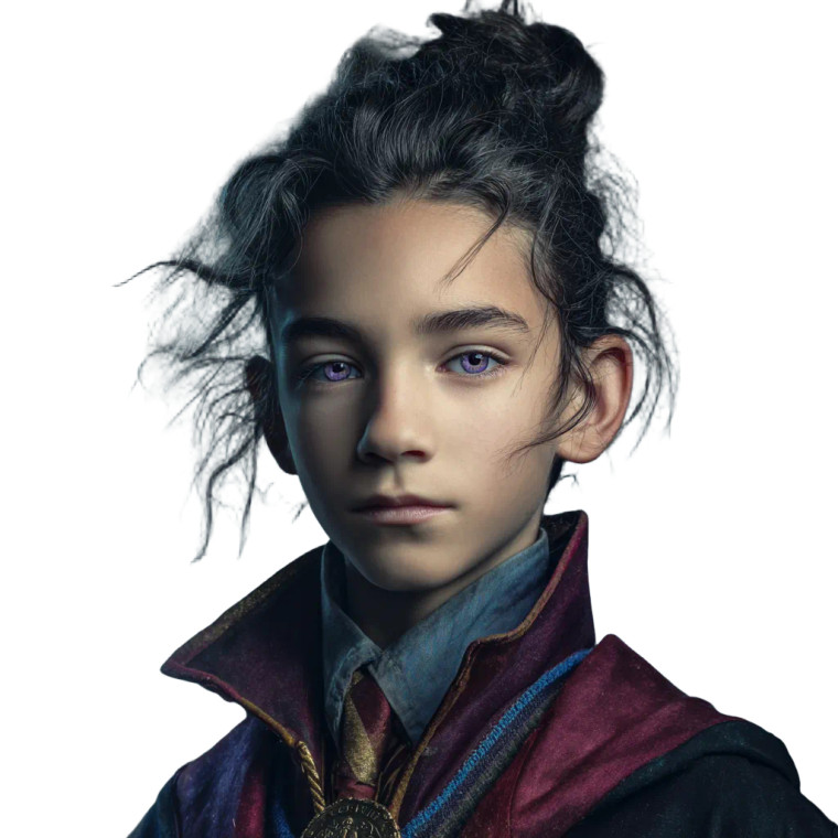 Young Wizard Portrait V2 Vinyl Car Decal Sticker – Waterproof & UV-Resistant 6.826666666666667"