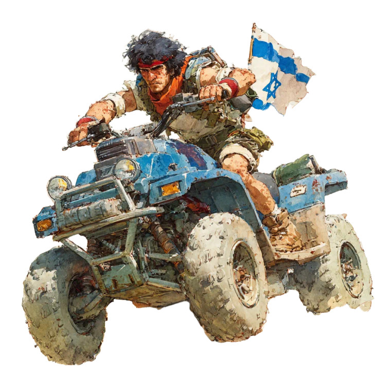 Rambo With Flag Vinyl Car Decal Sticker – Waterproof & UV-Resistant 3.4133333333333336"