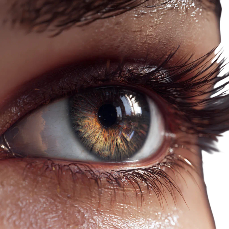 Human Eye Closeup Vinyl Car Decal Sticker – Waterproof & UV-Resistant 6.826666666666667"