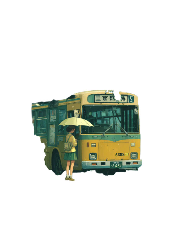 Girl With Umbrella V14 Vinyl Car Decal Sticker – Waterproof & UV-Resistant 4.1066666666666665"