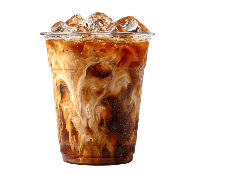 Iced Coffee Cup Vinyl Car Decal Sticker – Waterproof & UV-Resistant 3.0933333333333333"