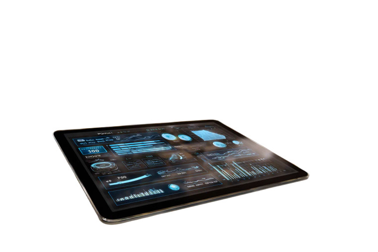 Smart Warehouse Tablet Vinyl Car Decal Sticker – Waterproof & UV-Resistant 2.986666666666667"