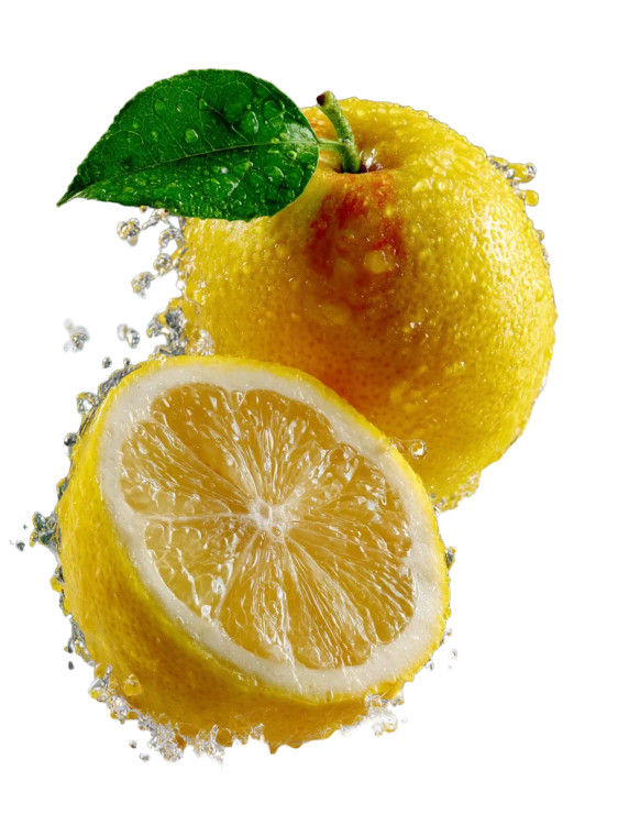 Falling Fruit Halves V2 Vinyl Car Decal Sticker – Waterproof & UV-Resistant 8.213333333333333"