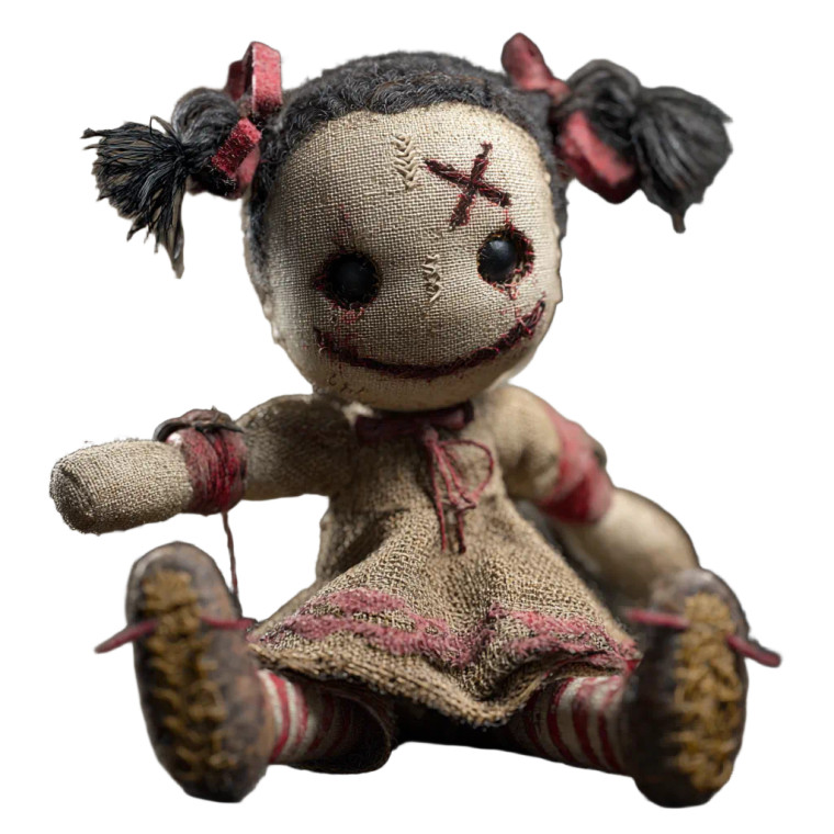 Voodoo Doll Toy Vinyl Car Decal Sticker – Waterproof & UV-Resistant 3.4133333333333336"