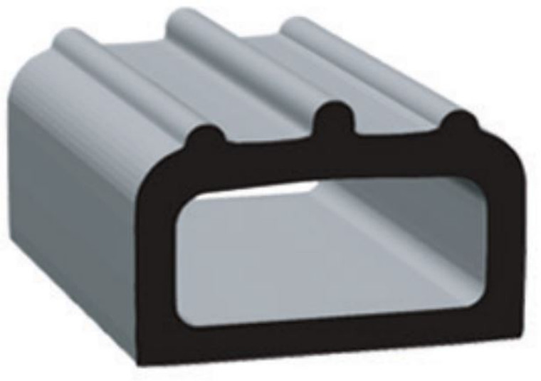 Superior Adhesive Seal | Clean Seal D-Type | Easy Install | OEM Spec | Black EPDM | 50ft Length