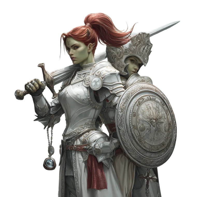 Orc Echo Knight Vinyl Car Decal Sticker – Waterproof & UV-Resistant 3.4133333333333336"