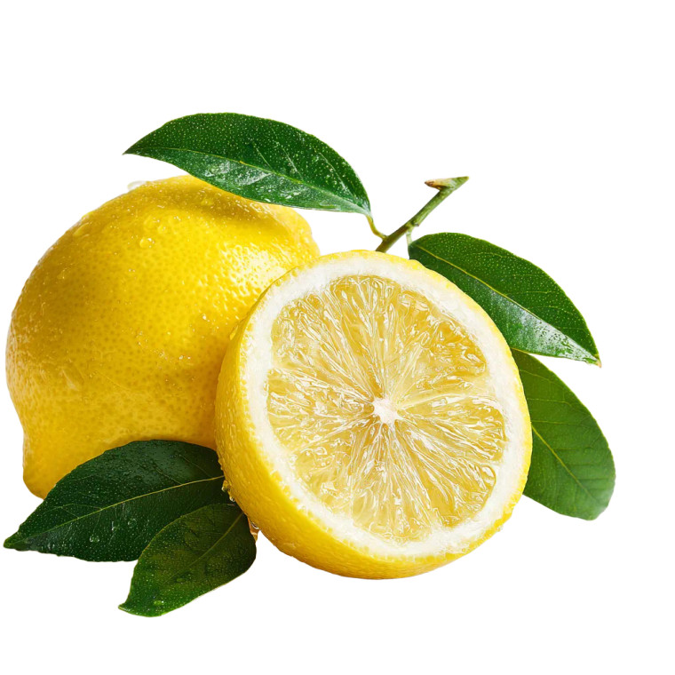Yellow Lemon Close-Up Vinyl Car Decal Sticker – Waterproof & UV-Resistant 3.4133333333333336"