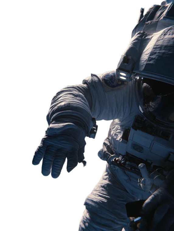 Astronaut'S Pov Vinyl Car Decal Sticker – Waterproof & UV-Resistant 8.213333333333333"