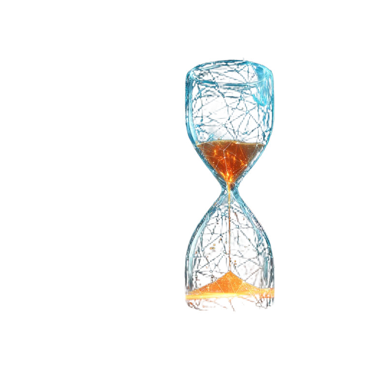 Cinematic Hourglass Vinyl Car Decal Sticker – Waterproof & UV-Resistant 6.826666666666667"