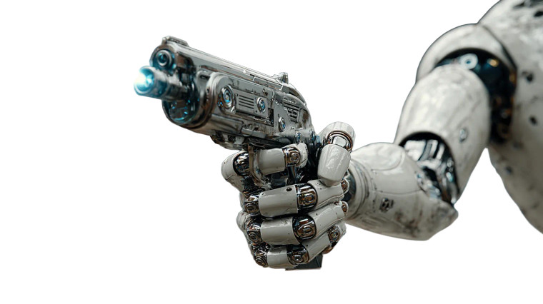 Robot'S Hand Vinyl Car Decal Sticker – Waterproof & UV-Resistant 2.72"