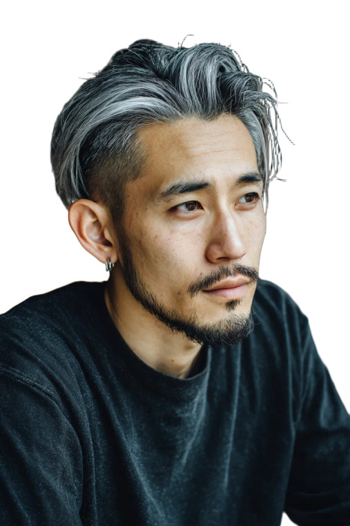 Handsome Japanese Man V7 Vinyl Car Decal Sticker – Waterproof & UV-Resistant 4.4