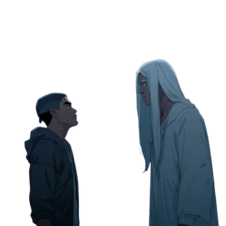 Cosmic Confrontation V2 Vinyl Car Decal Sticker – Waterproof & UV-Resistant 3.4133333333333336"