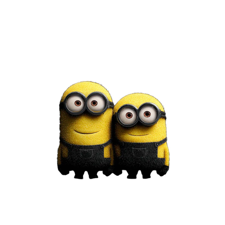 Smiling Minions Vinyl Car Decal Sticker – Waterproof & UV-Resistant 3.4133333333333336"