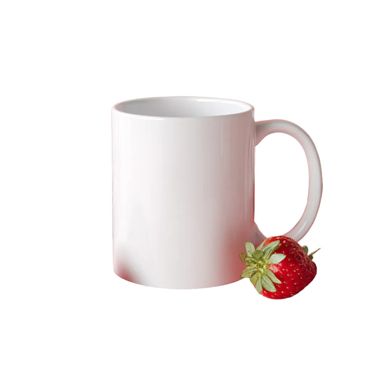 White Clear Mug Vinyl Car Decal Sticker – Waterproof & UV-Resistant 3.4133333333333336"