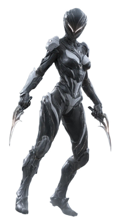 Futuristic Villainess V3 Vinyl Car Decal Sticker – Waterproof & UV-Resistant 4.8533333333333335"