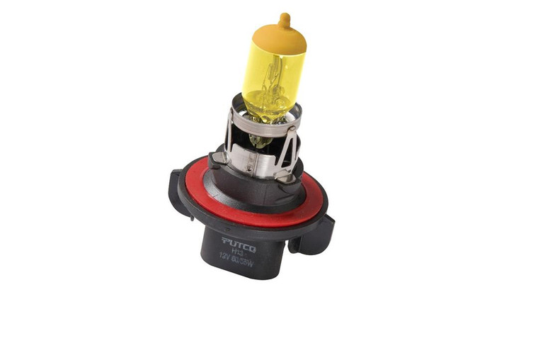 Made in the USA Putco Jet Yellow H1 Halogen Bulb | 3000K Light | Improves Driver Awareness