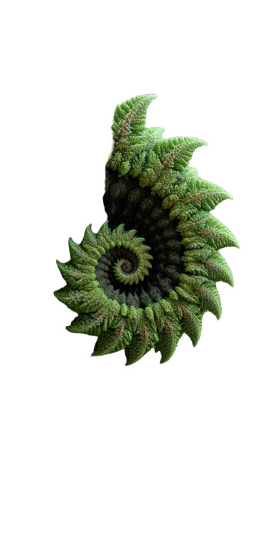 Botanicpunk Fern Vinyl Car Decal Sticker – Waterproof & UV-Resistant 5.12"