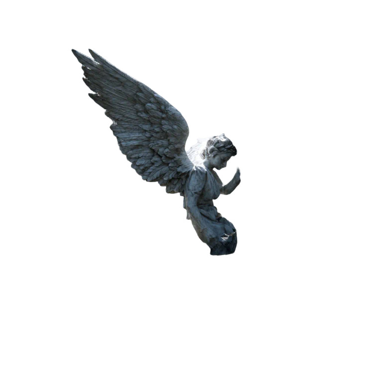 Fallen Angel V45 Vinyl Car Decal Sticker – Waterproof & UV-Resistant 3.4133333333333336"