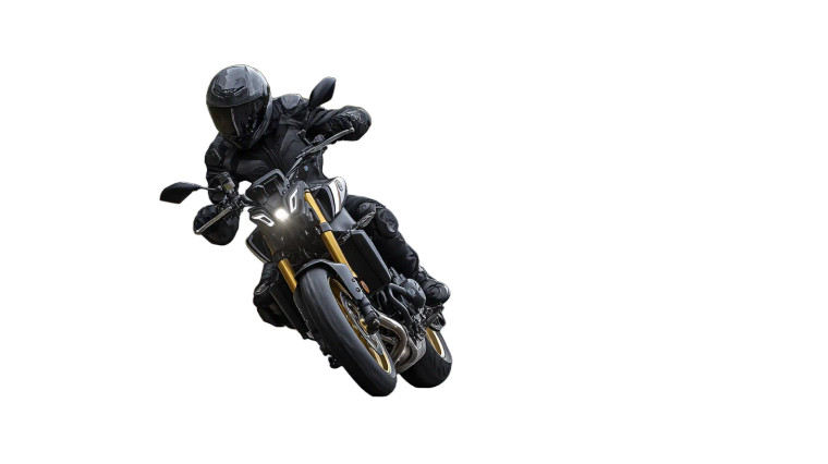 Motorcyclist On Yamaha Vinyl Car Decal Sticker – Waterproof & UV-Resistant 5.4