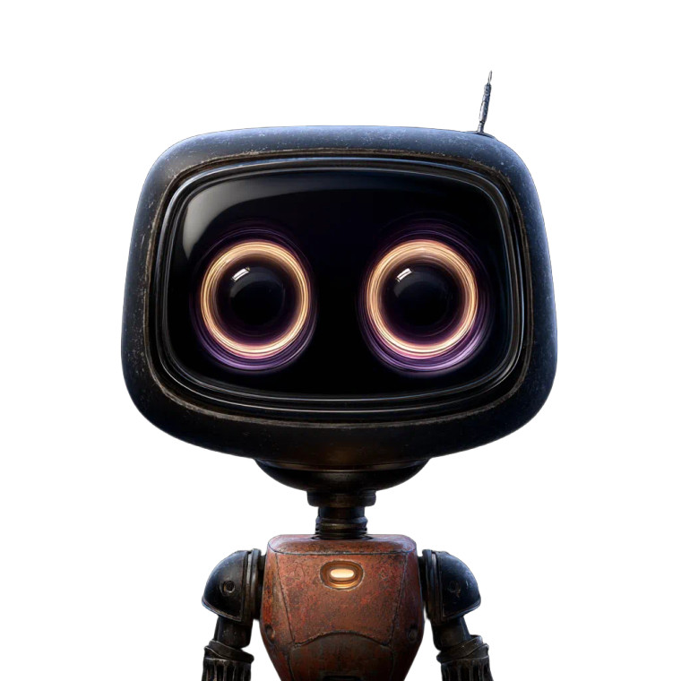 Pixar Robot Dj Vinyl Car Decal Sticker – Waterproof & UV-Resistant 3.4133333333333336"