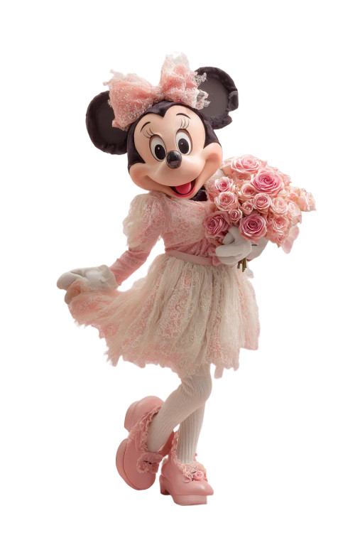 Minnie Mouse Bouquet Vinyl Car Decal Sticker – Waterproof & UV-Resistant 4.4