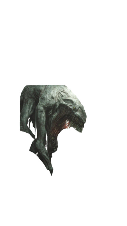 Metro Horror Creature Vinyl Car Decal Sticker – Waterproof & UV-Resistant 9.706666666666667"
