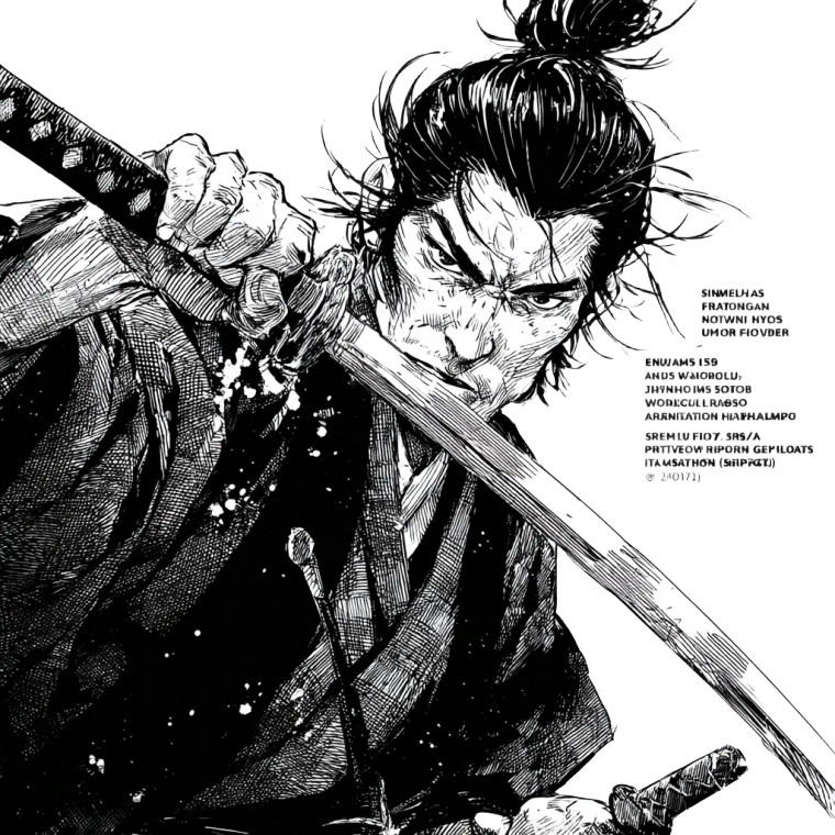 Samurai With Pompadour Vinyl Car Decal Sticker – Waterproof & UV-Resistant 3.4133333333333336" Samurai With Pompadour Vinyl Car Decal Sticker – Waterproof & UV-Resistant 3.4133333333333336"