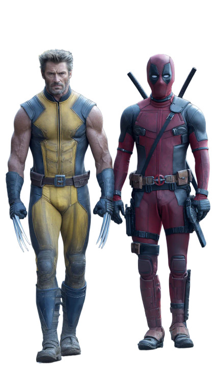 Wolverine And Deadpool Vinyl Car Decal Sticker – Waterproof & UV-Resistant 4.8533333333333335"