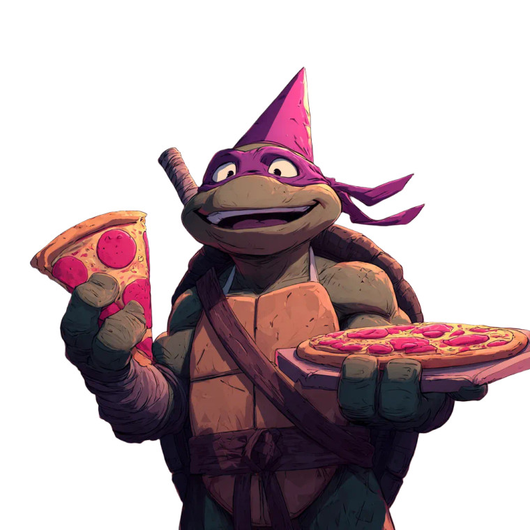 Turtle Ninja Vinyl Car Decal Sticker – Waterproof & UV-Resistant 3.4133333333333336"