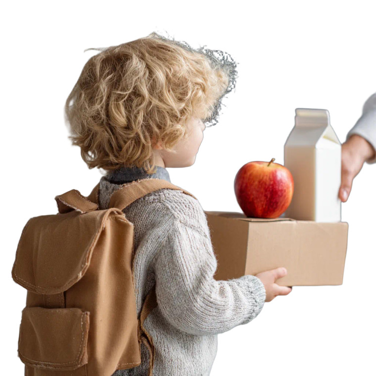 Child With Backpack V3 Vinyl Car Decal Sticker – Waterproof & UV-Resistant 3.4133333333333336"