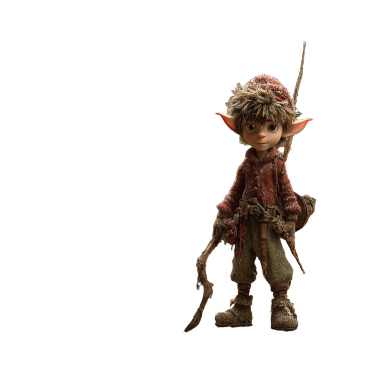 Christmas Elf V2 Vinyl Car Decal Sticker – Waterproof & UV-Resistant 3.4133333333333336"