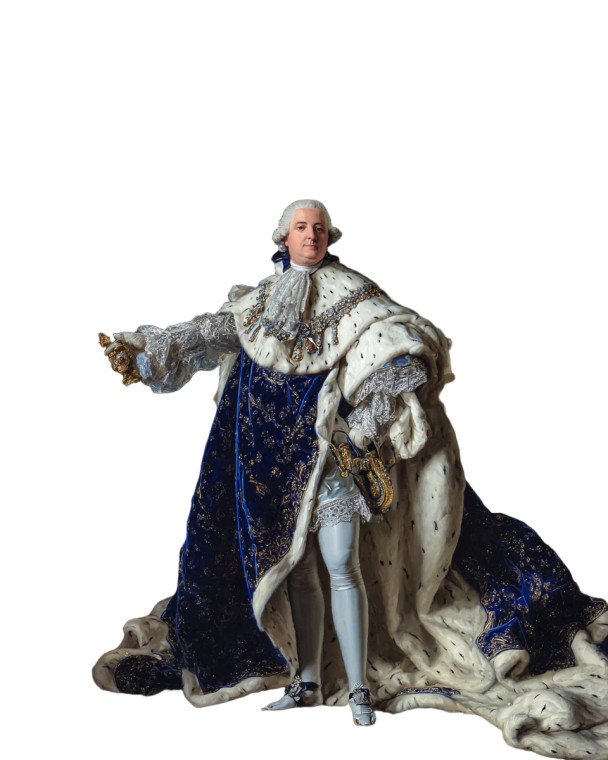 Louis Xvi Art Vinyl Car Decal Sticker – Waterproof & UV-Resistant 8.0"