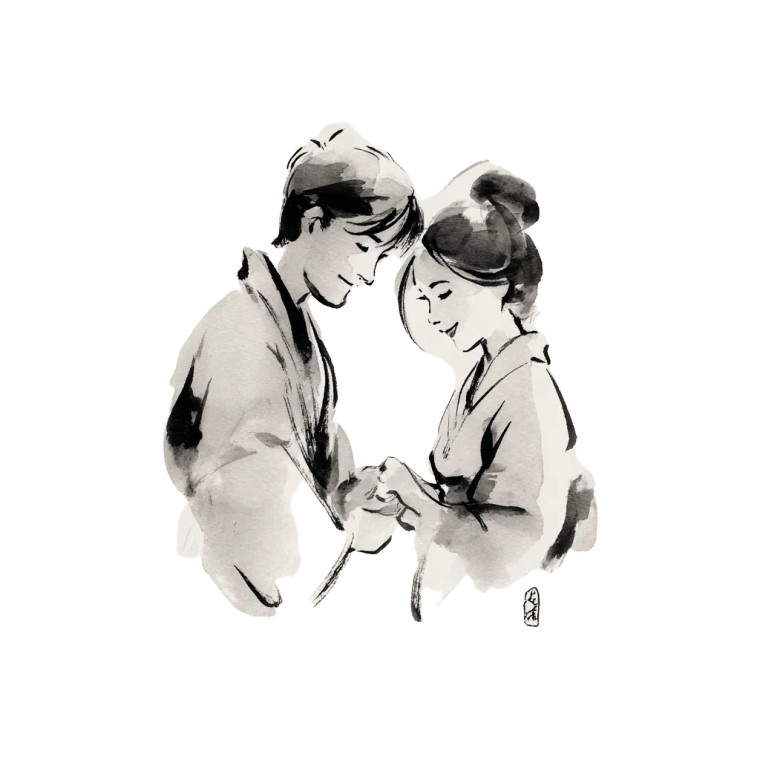 Gentle Affection Vinyl Car Decal Sticker – Waterproof & UV-Resistant 3.4133333333333336" Gentle Affection Vinyl Car Decal Sticker – Waterproof & UV-Resistant 3.4133333333333336"