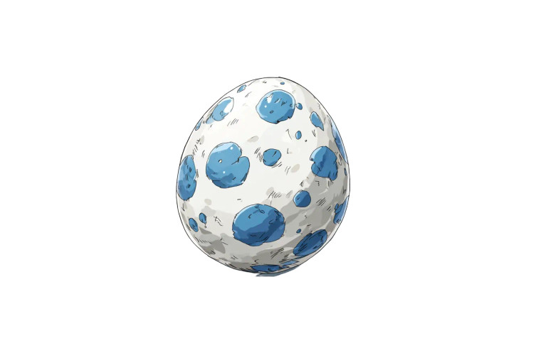 Spotted Anime Egg Vinyl Car Decal Sticker – Waterproof & UV-Resistant 5.97333333333333