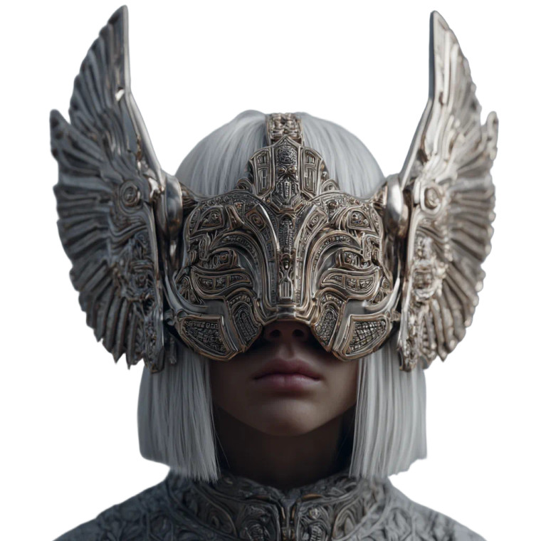 Valkyrie Sia Vinyl Car Decal Sticker – Waterproof & UV-Resistant 3.4133333333333336"